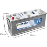 I16 VARTA PROMOTIVE HEAVY DUTY 12V 120Ah 620109076